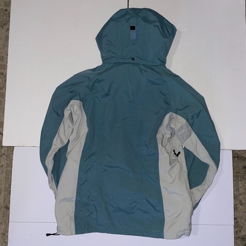 Women's Columbia Conuert Winter Jacket Size M Blue and White - Picture 2 of 7