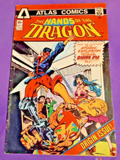 comicthe HANDS of the DRAGON #1  1975
