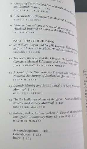 A KINGDOM OF THE MIND (2006) by P. Rider & H. McNabb (VG+) SCOTS MAKE CANADA - Picture 5 of 10