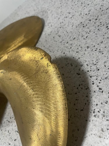 Inboard Brass Bronze Propellers Prop Set 13" D X 12"P 1 1/4" Bore-Right&LeftRHLH - Picture 4 of 17