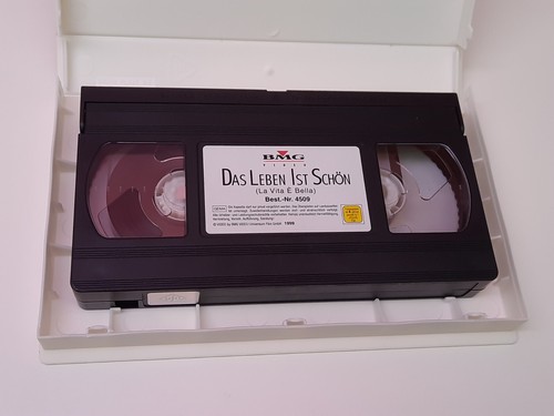 Das Leben ist schön 1997 VHS German PAL BMG / UFA Video Roberto Benigni - Bild 5 von 5