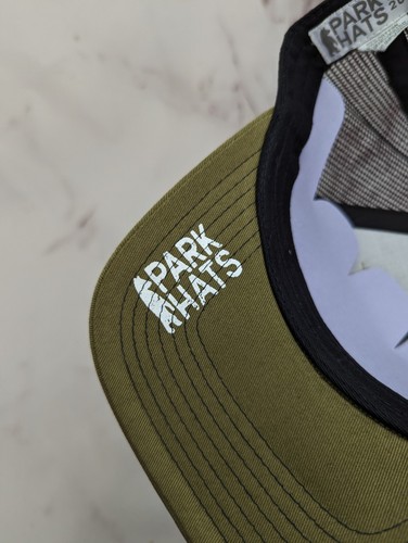 Sombreros de Parque Parque Nacional de Yosemite Gorra Snapback Camionero Malla Adulto Loden Verde - Imagen 10 de 12