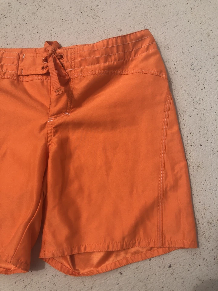 Boardshorts LLBean Girl’s/Junior’s Talla 12/L Natación/Surf/Bikini Encubrimiento ~Naranja~ Foto 2 de 4