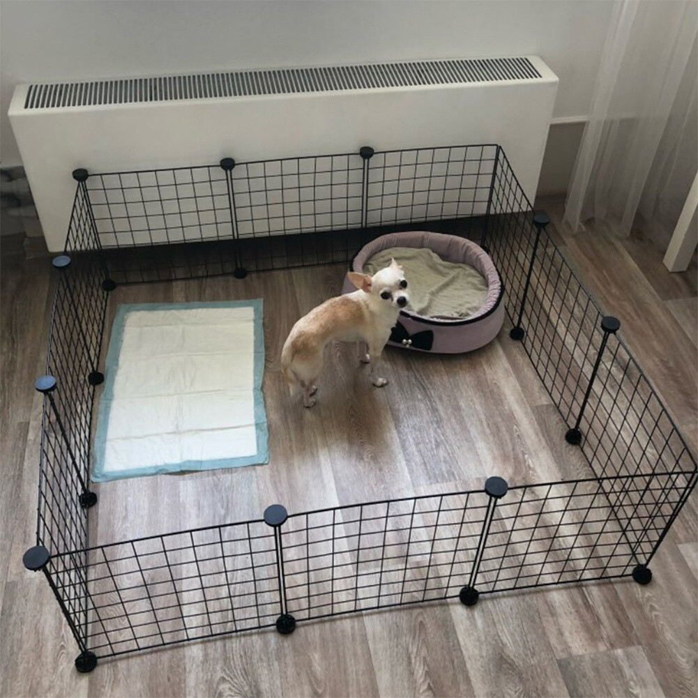 12 Panel Metal Dog Puppy Pet Play Pen Fence Enclosure Animal Guinea Pig Run Cage | eBay 12 Panel Metal Dog Puppy Pet Play Pen Fence Enclosure Animal Guinea Pig Run Cage | eBay