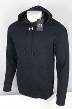 Under Armour Men's Hoodie Hustle Fleece Sweatshirt S Small Black 1300123 001