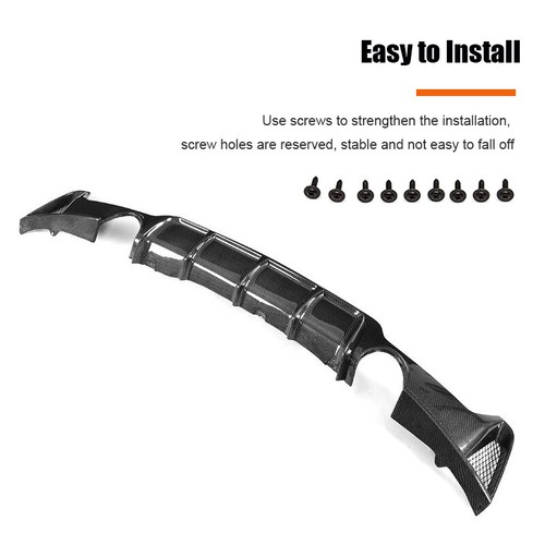 Carbon Fiber Rear Bumper Diffuser Lip Fits BMW 4series F32 F33 F36 M Sport 14-20 - Picture 8 of 19