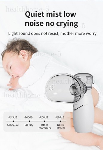 Portable Nebuliizer for Home Use Adults and Children - Ultrasonic Handheld - Picture 9 of 17