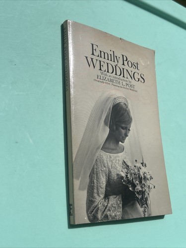 Emily Post Weddings Book by Rosalie Brody 1963 Vintage Copy - Picture 2 of 10