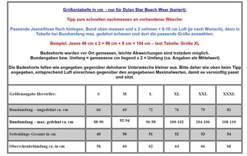 UNISEX BERMUDA BADEHOSE BADESHORT SHORTS 1232-11 siehe Tabelle in S bis 3XL - Picture 2 of 8