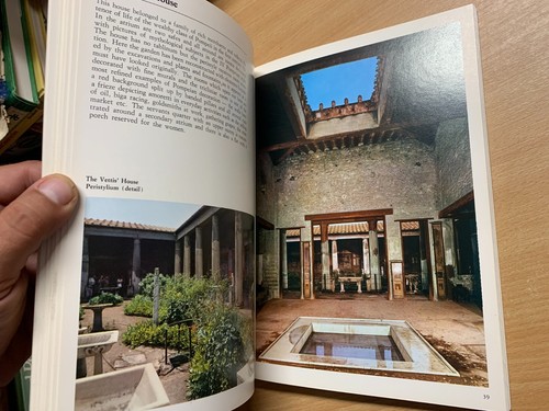 1990 "POMPEII CIVILIZATION AND ART" ILLUSTRATED LARGE PAPERBACK BOOK (P4) - Picture 9 of 12