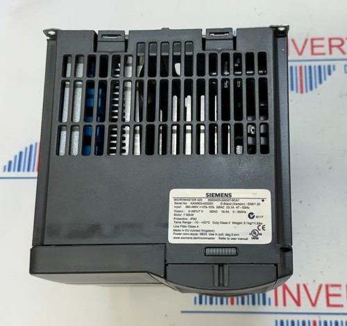 Siemens Micromaster 420 6SE6 420-2AD27-5CA1 7.5kW D06/1.2 - Photo 4/6