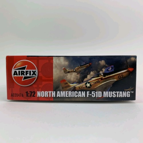 AIRFIX 1/72 North American F-51D Mustang Plastic Airplane Model Kit A02047A - Picture 3 of 24
