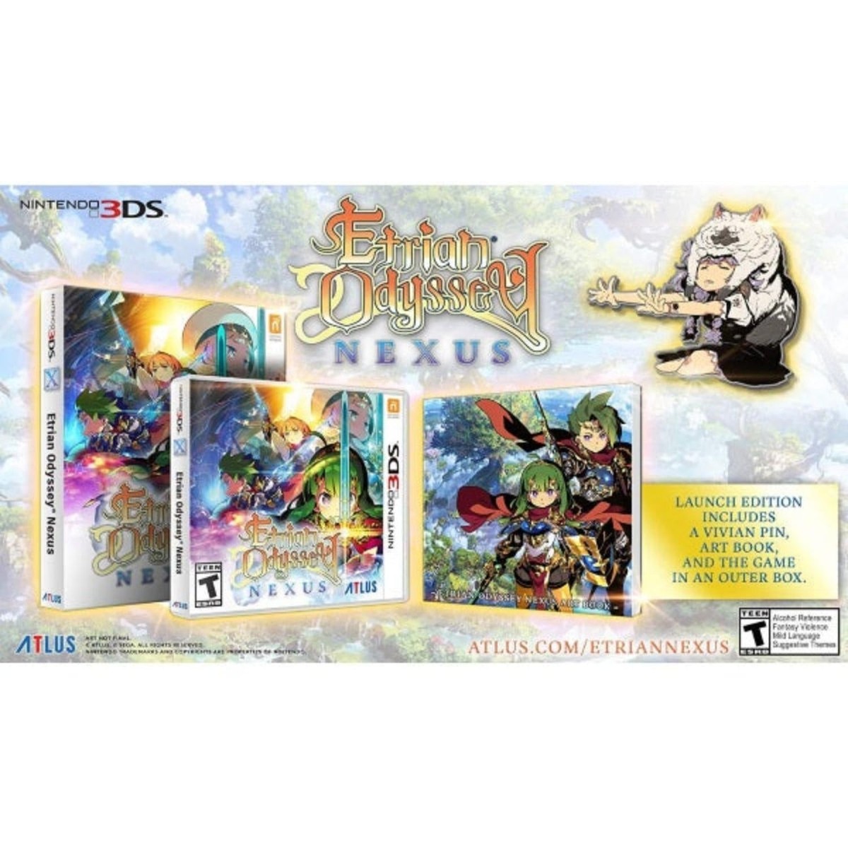 ETRIAN ODYSSEY NEXUS 3DS 欧州版 ETRIAN ODYSSEY NEXUS 3DS 欧州版 Amazon.com: Etrian Odyssey