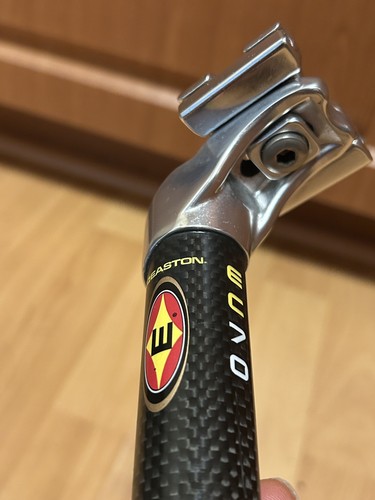 Vintage Easton EC70 Carbon Seat Post 27.2 mm x 260 w/ Offset 176g Road Bike - Picture 19 of 19