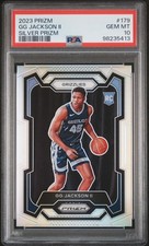 2023 PANINI PRIZM SILVER PRIZM #179 GG JACKSON II PSA 10