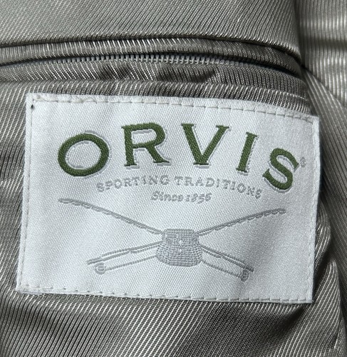 Orvis grüner Blazer Vintage 38 S Masters Jacke Messing 2 Knöpfe Fliegenfischen Wolle - Bild 9 von 10