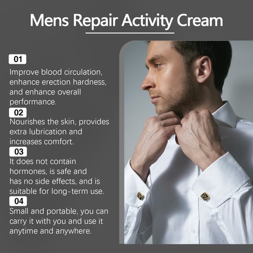 50G Mens Repair Activity Cream Body Massage Strengthening Vitality Care Cream - Picture 5 of 12
