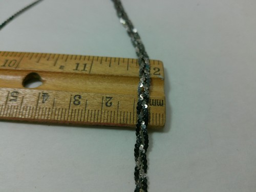 VTG GOI Italy Oxidized Sterling Silver Half Braided S Link Chain Choker Necklace - Picture 17 of 20