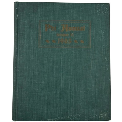 #ad #ad Phi Annual 1905 Lowell High School Yearbook Vol II Gamma Delta Psi Illustrated $55.00