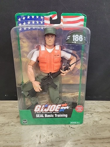 GI Joe 2003 SEAL Basic Training 12" with Accessories, NEW