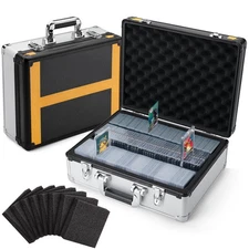 Toploader Storage Box, Sports Card Storage Case, 600+ Top Loader, Trading Car...