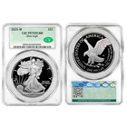 2025 W Silver American Eagle S$1 CAC PR70DCAM