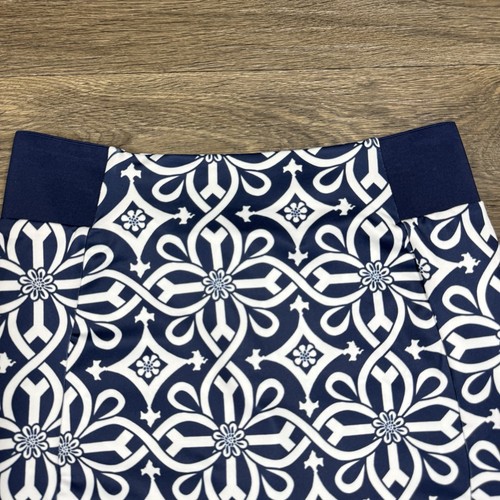 Gretchen Scott Skippy Skort Piazza Navy Stampa Gonna Elasticizzata Donna Small - Foto 2 di 13