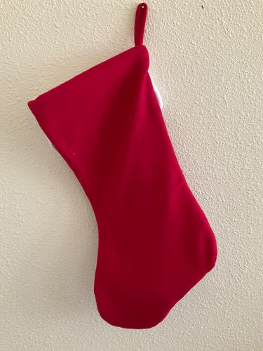Personal Creation 18" Strumpf Oma Schnee Frauen halten Weihnachtsstern - Bild 2 von 2