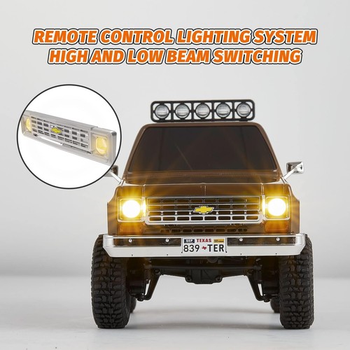FCX24 FMS 1/24 RC Crawler Chevy K5 Blazer Officially Licensed, Mini RC Car Pi... - Picture 4 of 9