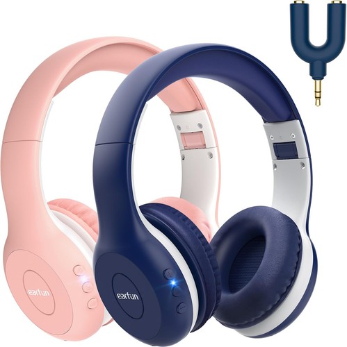 EarFun Bluetooth Kopfhörer Kinder, 85/94dB Lautstärkeregelung, HiFi Sound - Bild 1 von 7