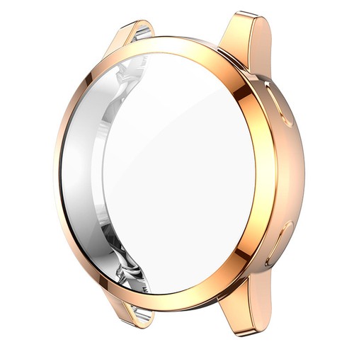 TPU Plating Frame Silicone Shell Watch Case For Garmin Venu 2/2S Vivoactive 4/4S - Photo 8 sur 24