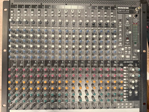 Mackie ONYX16 16-Channels Multi-Track USB Premium Analog Mixer - Picture 2 of 6