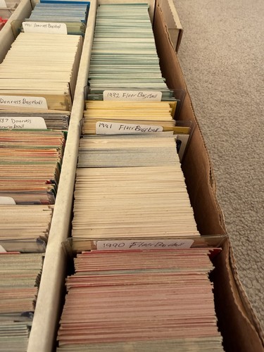 Huge UNSORTED Vintage 80s & 90s Baseball Card Collection Lot 21.5 Lbs READ DESCR - Bild 11 von 13
