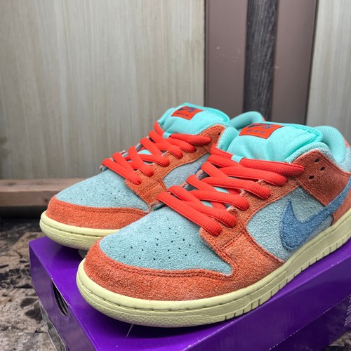 Nike SB Dunk Low Naranja Esmeralda Rise Para hombres Talla 9 DV5429-800 - Imagen 2 de 15