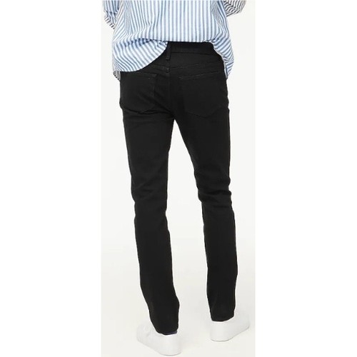 J. Pantalone chino Crew uomo skinny flex nero 28x30 nuovo con etichetta slim casual nuovo con etichetta - Foto 2 di 10