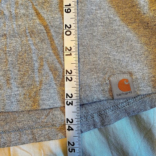 Carhartt Women’s Relaxed Fit Sleeveless Gray Tank Top – Size M (8/10). - Picture 5 of 7