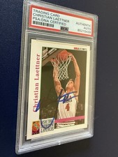 1992-93 Skybox Team USA Christian Laettner #342 Rookie Autograph Signed PSA DNA