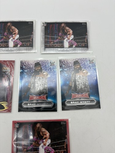 Bray Wyatt 6 Card Lot Undisputed Topps & Inserts - Picture 3 of 4