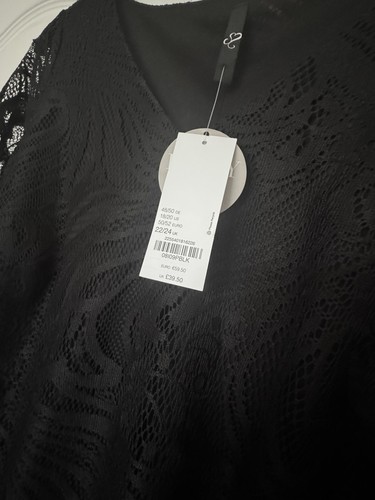 Evans Black Lace Dress 22/24 BNWTs - Picture 5 of 5