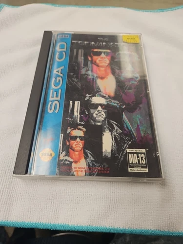The Terminator Sega CD Cib Tested And Working.
