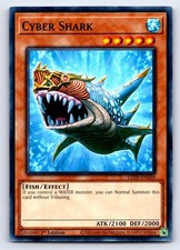 Cyber Shark Common Legendary Duelists: Duels From the Deep LED9-EN048 LP