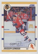 1990-91 Score Rookie & Traded Jocelyn Lemieux #66T q7c