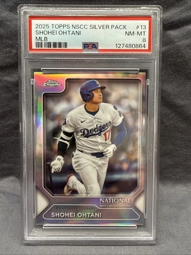 2025 Topps Chrome Shohei Ohtani NSCC Silver Pack Refractor #MLB-13