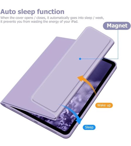 Full Body Keyboard Case Cover For iPad Air 11 Inch M2/M3 And 5th/4th 10.9 Inch - Bild 10 von 24