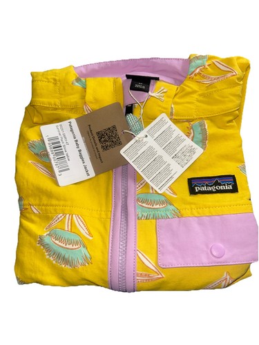 Patagonia Jacket Toddler Kids 4T Baby Baggies Hooded Brand New - Picture 2 of 3
