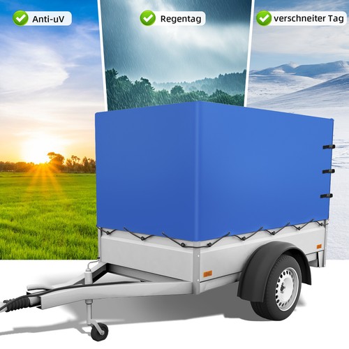 Telone alto per Stema auto rimorchio telone di copertura F 750 DBL 750 850 600D + corda - Foto 10 di 12