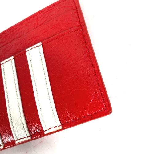 BALENCIAGA 721895 Adidas collaboration Business Card Holder Card Case - Picture 5 of 7