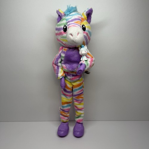 Barbie Cutie Reveal Colorido Sueños Serie Muñeca y Accesorios Disfraz Cebra Juguete - Imagen 13 de 16
