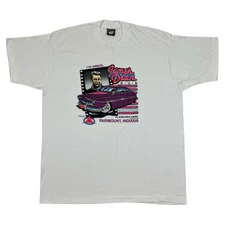 VTG 1990 11th Annual James Dean Run Classic Car Single Stitch T Shirt USA XXL