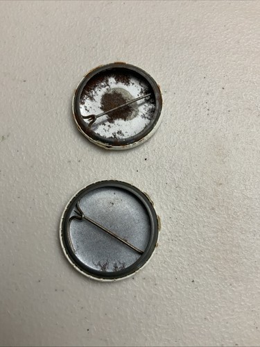 2 Bottoni Birra Boicottaggio Coors Vintage Lavoro Non Sindacale 1 1/2" - Foto 4 di 5
